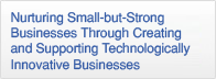 Nurturing Small-but-Strong Businesses Through Creating and Supporting Technologically Innovative Businesses